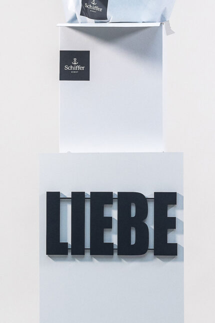 Schriftzug LIEBE